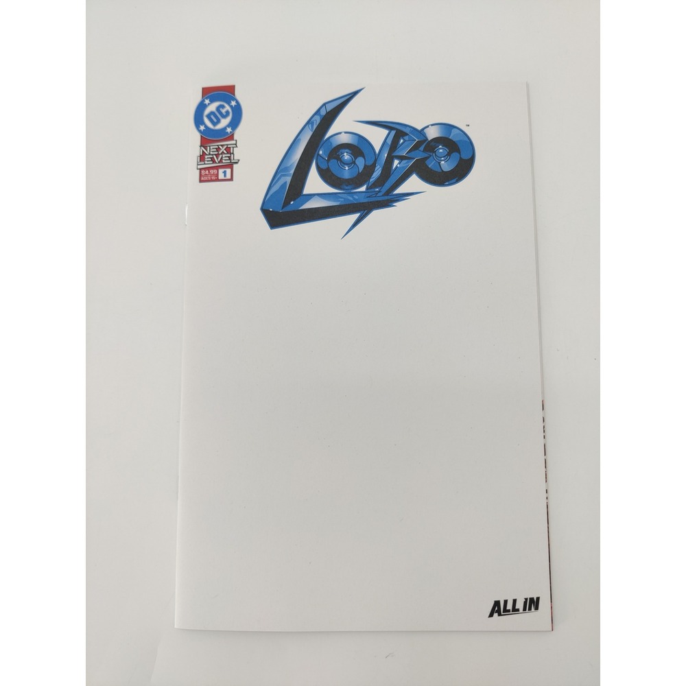 Lobo Next Level 1 DC Comics All In White Cover Modern Age 2024 Single Issue‎